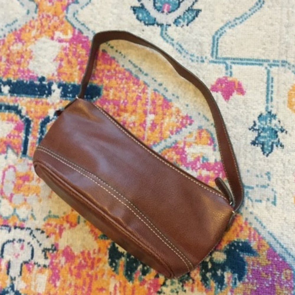 Tommy Hilfiger Small Brown Shoulder Bag